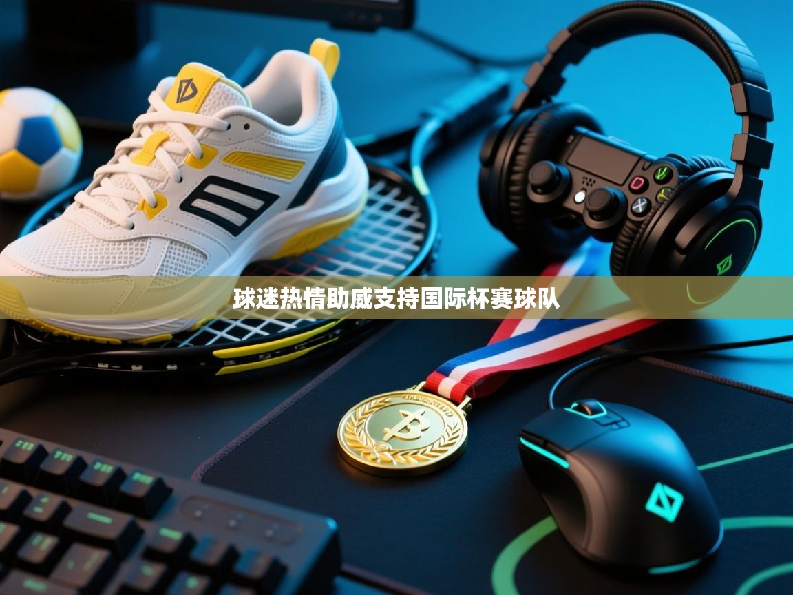 球迷热情助威支持国际杯赛球队 第1张