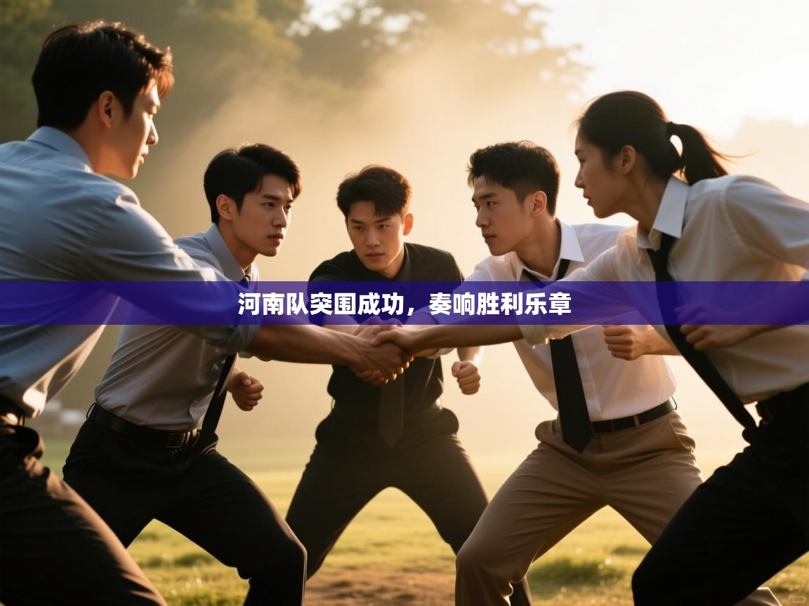 河南队突围成功，奏响胜利乐章  第1张