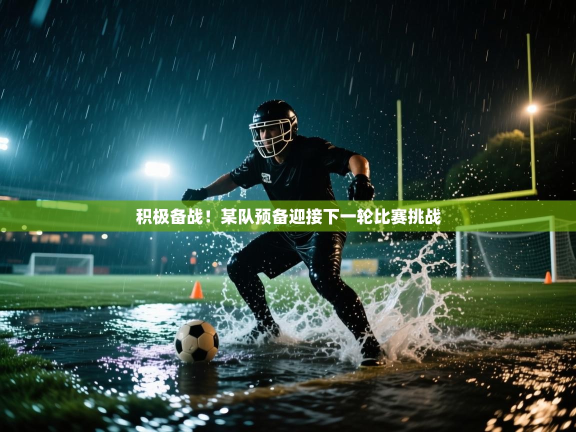 积极备战！某队预备迎接下一轮比赛挑战